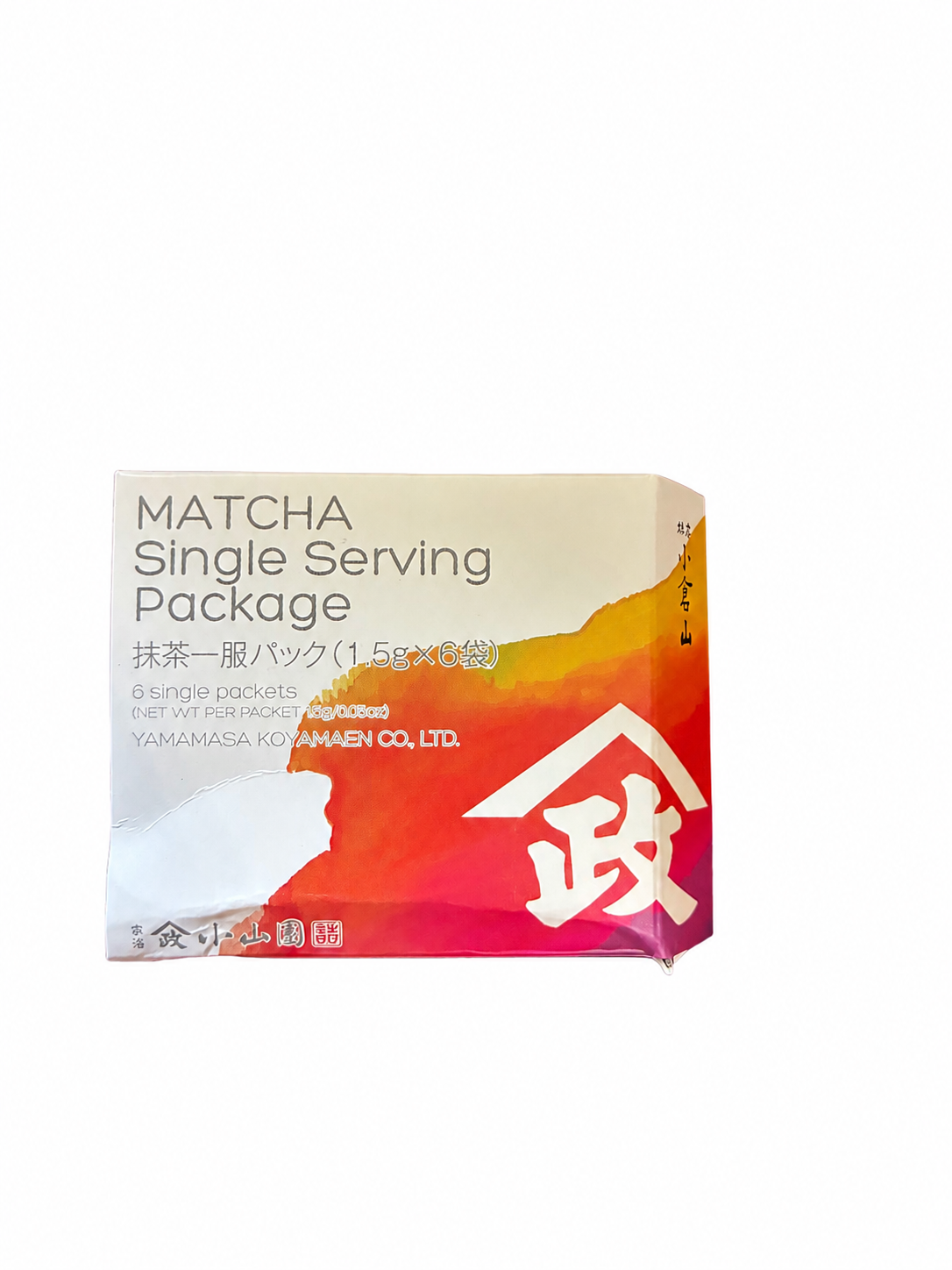 Yamamasa Koyamaen - Ogurayama Matcha (single packet)