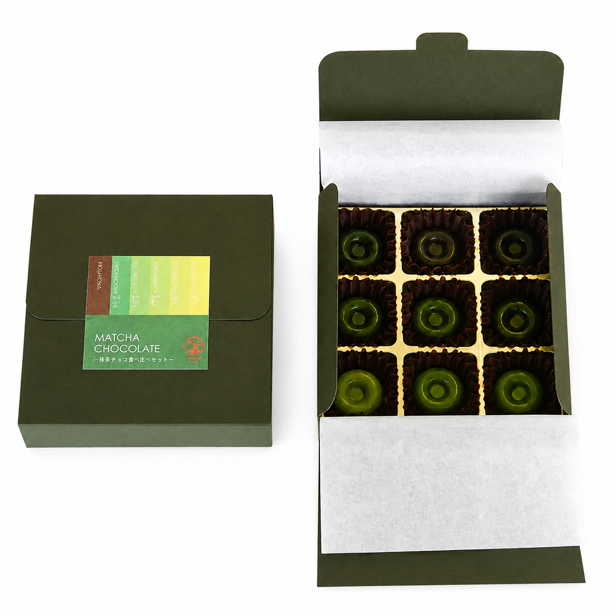Kyoto Matcha Chocolate Tasting Set