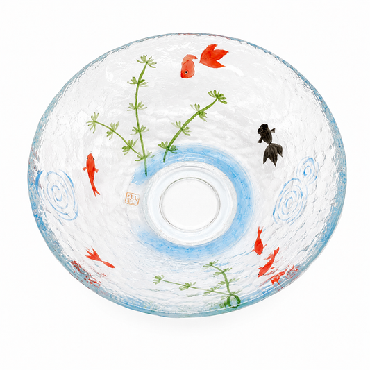 Kodemari gama - Glass Matcha Bowl