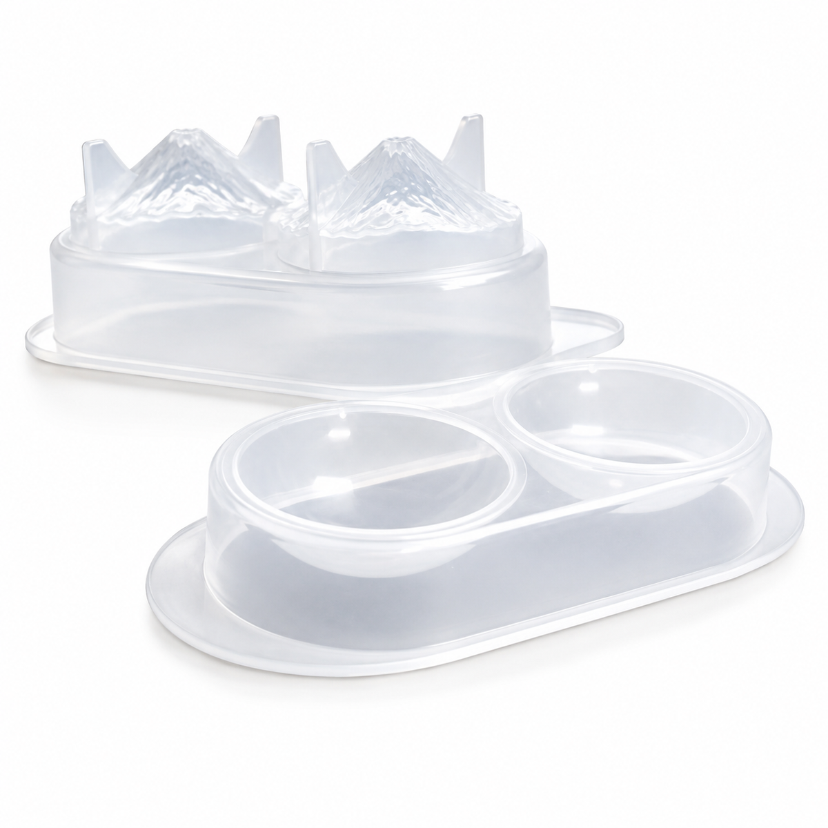 Mount Fuji Shaped Ice Tray