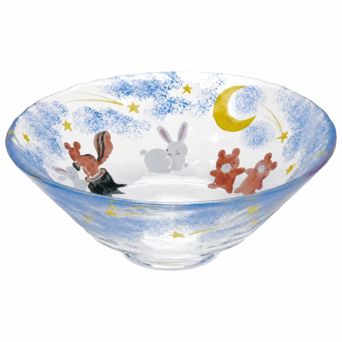 Mizude Soken - Japanese Glass Matcha Bowl