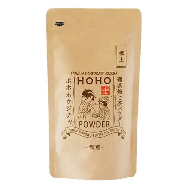 HOHO HOJICHA - Premium Light Roast Hojicha Powder (Kyoto exclusive) 80g Bag
