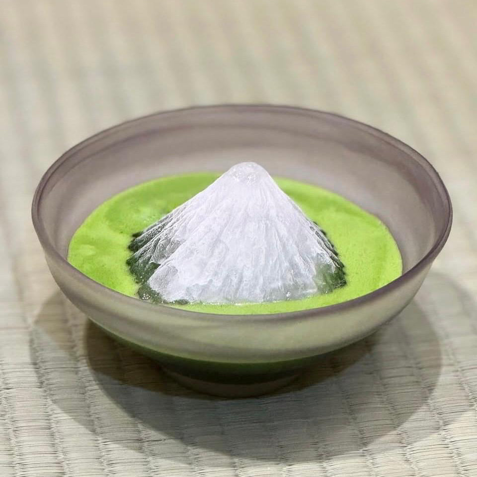 Mount Fuji Shaped Ice Tray