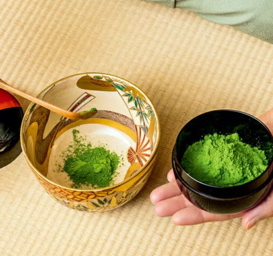 Jugetsudo - Matcha Beginner's Set (in a bamboo basket)