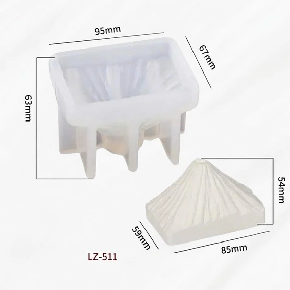 Mt. Fuji's Iconic Ice Moulds