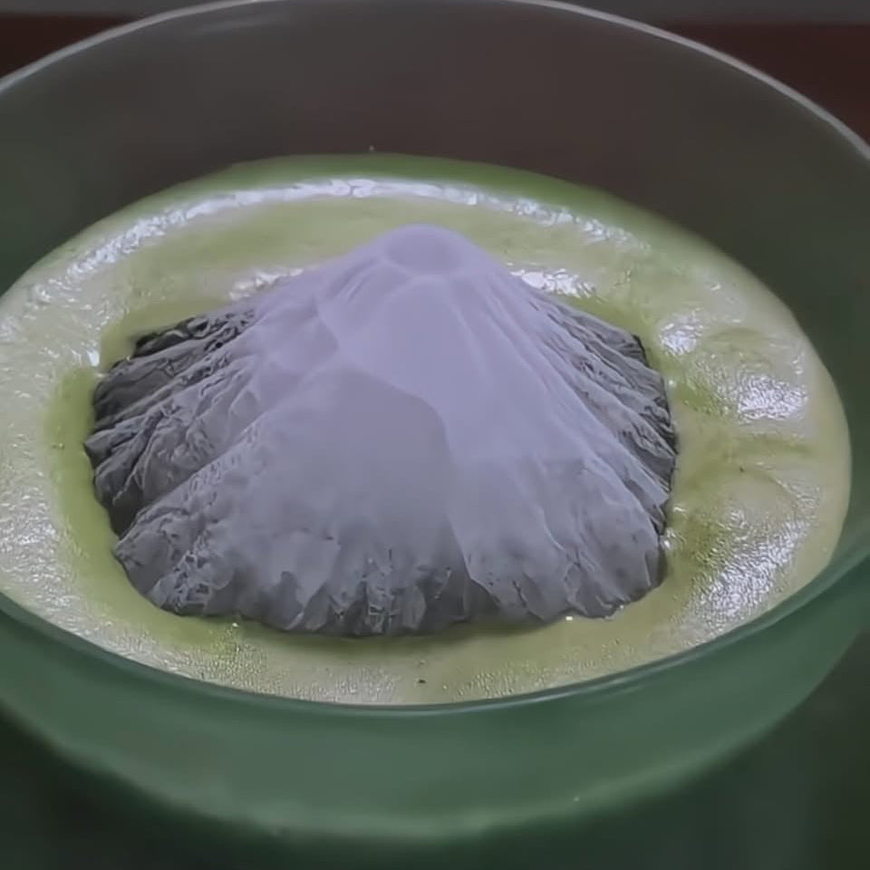 Mt. Fuji's Iconic Ice Moulds